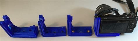 3d Printed L Plate For Sony Nex 5r By Servo Invado Pinshape