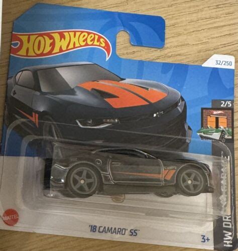 Hot Wheels 18 Camaro SS SUPER TREASURE HUNT STH Short Card 2024 Rare