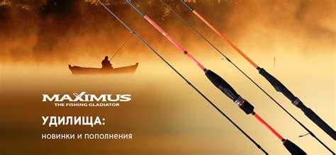 Спиннинги и фидеры Maximus: новинки и пополнение ассортимента в «Мир охоты»