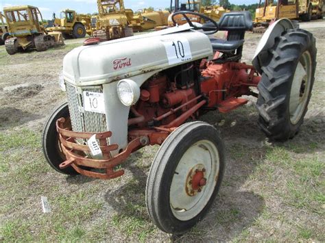 1947 Ford 8n Farm Tractor Sn 52285 3 Pth 540 Rpm Pto New Tires