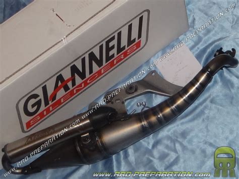 Exhaust GIANNELLI REKORD For Scooter PEUGEOT Horizontal Air And Liquid