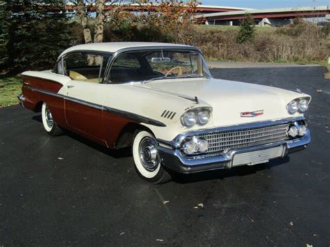 1958 Chevrolet 2 Door Bel Air Sport Coupe For Sale Photos Technical