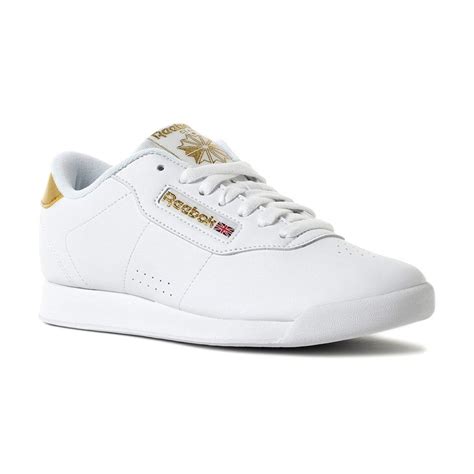 Tenis Reebok Classic Princess Blanco Dorado 700 00 En Mercado Libre