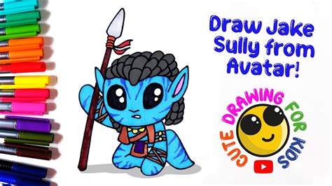 How To Draw Jake Sully From Avatar Simple And Easy To Follow Avatar