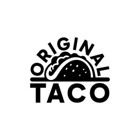 Premium Vector Original Taco Logo And Sign Design