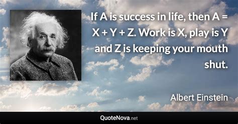 If A Is Success In Life Then A X Y Z Work Is X Play Is Y And Z