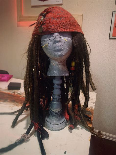 Jack Sparrow Wig DMC AWE Screen Accurate Cosplay Etsy