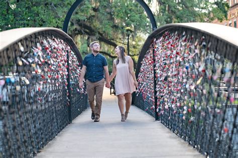 Exploring The Charming Love Lock Bridge In Savannah Georgia Savannah