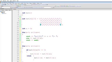 Programação C C Matriz Completo Youtube