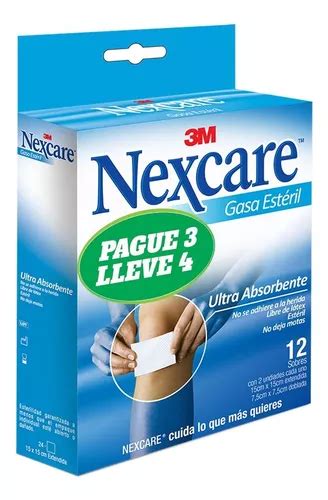 Gasa No Adherente 3m Nexcare De 15cm X 15cm Mercadolibre