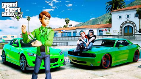 BEN 10 CAN DÜŞMANI KEVİN LEVİN LE ANAHTARINA YARIŞIYOR GTA 5 YouTube