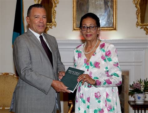 Sean Mcweeney Presented A Copy Of His Book To The Governor General