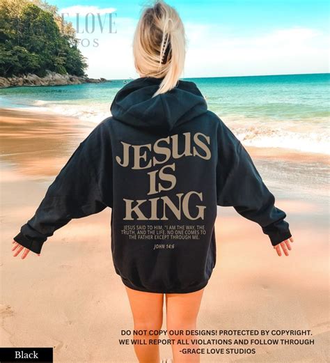 Jesus Is King Names Of Jesus Hoodie Love Like Jesus Christian Hoodie