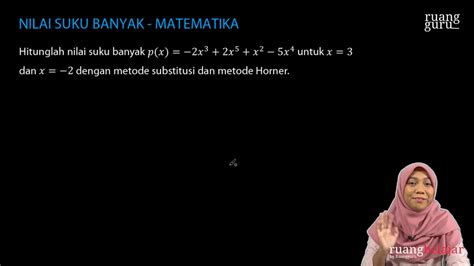 Video Belajar Latihan Soal 1 Suku Banyak Polinomial Matematika Wajib Dan Minat Untuk Kelas 11 Ipa