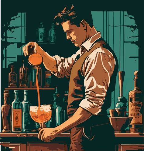 18890 Bartender Illustrations Royalty Free Images Stock Photos