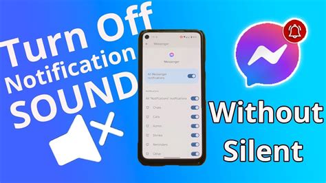 How To Turn Off Messenger Sound With Vibration On YouTube