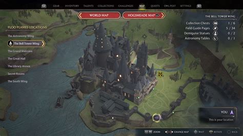 All Demiguise Statue locations in Hogwarts in Hogwarts Legacy - Gamepur