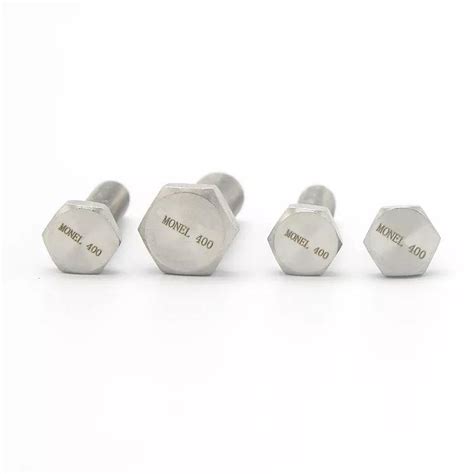 High Quality Exotic Alloy Monel K Monel Stud Bolt With Nut