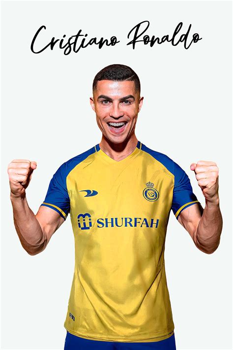 Cristiano Ronaldo Al Nassr Al Nassr Póster De Ronaldo Cr7 Etsy México