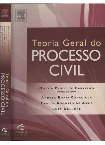 Sebo Do Messias Livro Teoria Geral Do Processo Civil