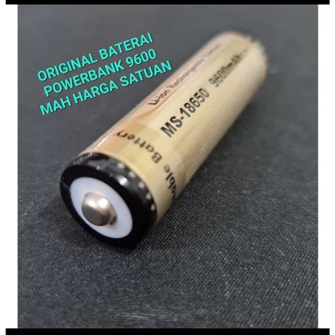 Jual ORIGINAL MITSUYAMA 18650 9600 MAH 3 7V BATERAI BATERRY BATERE