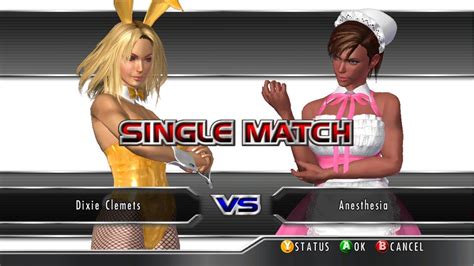 ランブルローズ Xx デキシー Vs アナスタシア Rumble Rose Xx Dixie Clemets Vs Anesthesia