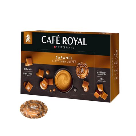 Café Royal Caramel 50 Pods for Nespresso Pro for 16 50