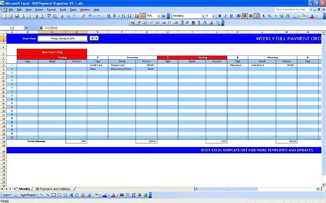 Loan Payment Spreadsheet Template — db-excel.com