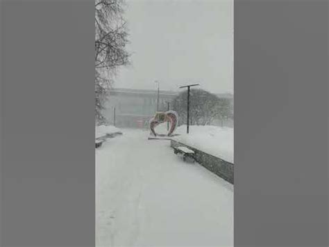 Вот это зима!!! Вьюга. - YouTube