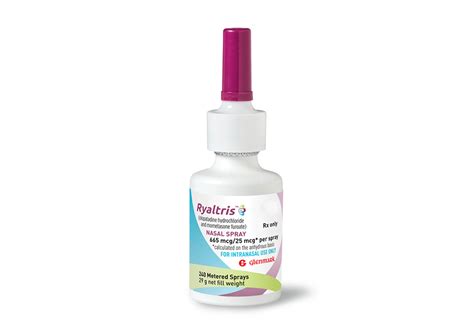 Fda Approved Allergic Rhinitis Nasal Spray Aptar