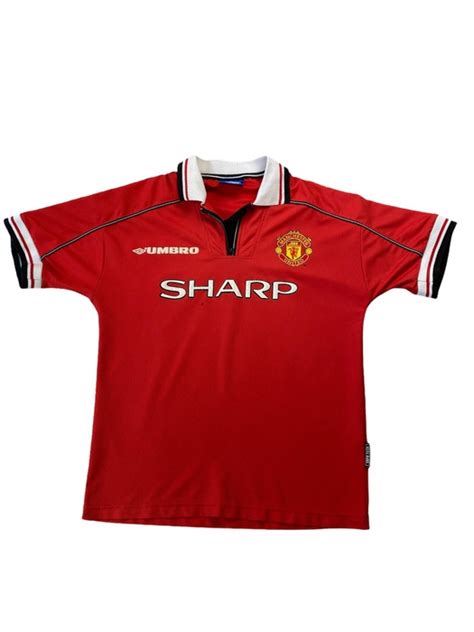 Umbro Manchester United Umbro Jersey Soccer Kit 1998 Grailed