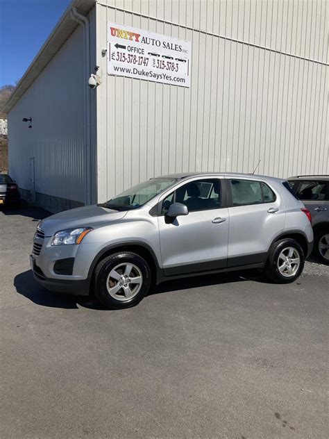 Used Chevrolet Trax For Sale In Syracuse Ny Unity Auto Sales Inc