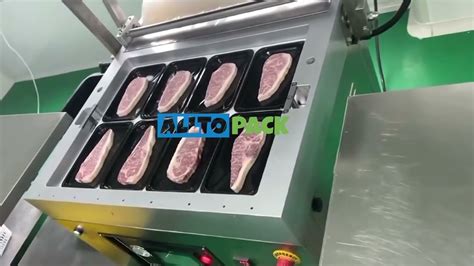 Beef Steaks Vacuum Skin Packaging Machine Lsp Food Packaging