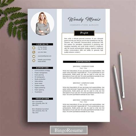 This Item Is Unavailable Etsy Cv Template Resume Design Template