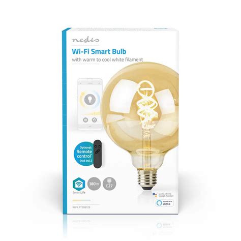 Nedis Wifilrt G Smartlife Led Filamentlamp Wi Fi E Lm