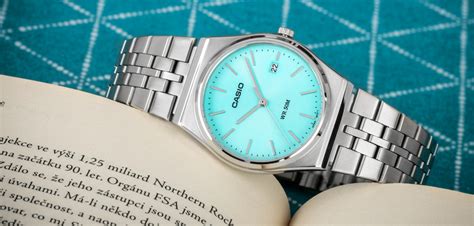 Casio Collection Mtp B D A Vef In Tiffany Blue Hodinky