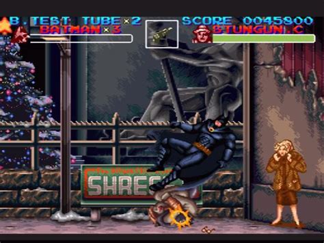 Screenshot Of Batman Returns Snes Mobygames