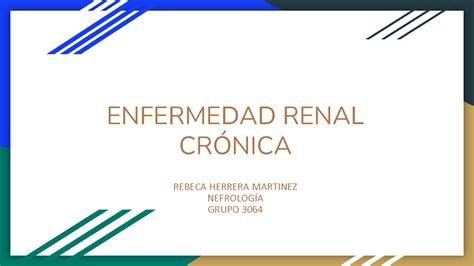 Solution Tarea Enfermedad Renal Cronica Studypool