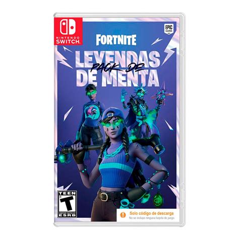 Videojuego Fortnite Minty Legends Pack Nintendo Switch Latam Plazavea Supermercado