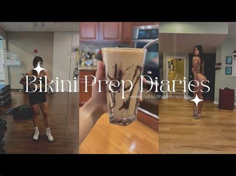 9 WEEKS OUT VLOG BIKINI PREP DIARIES YouTube