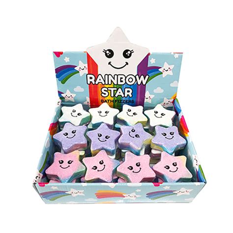 Star Rainbow Bath Fizzer Super Random Stuff