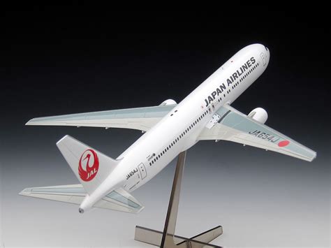 ハセガワ 1200 「jal ボーイング767 300er」プラモデル製作記＆完成写真