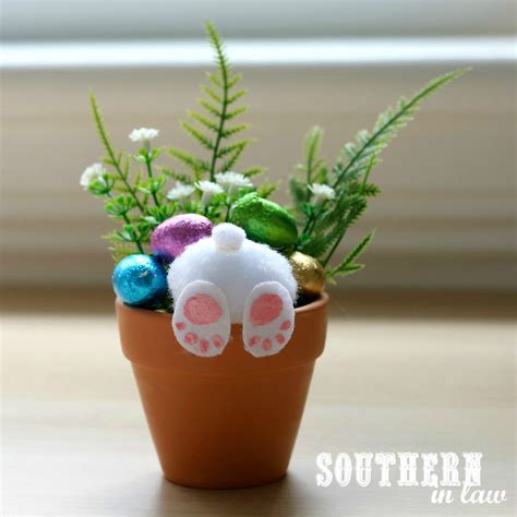 Southern In Law How To Make Your Own Curious Easter Bunny Pots An