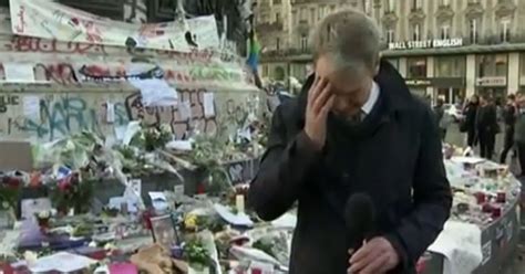 The Heartbreaking Moment A Bbc Reporter Breaks Down In Tears During