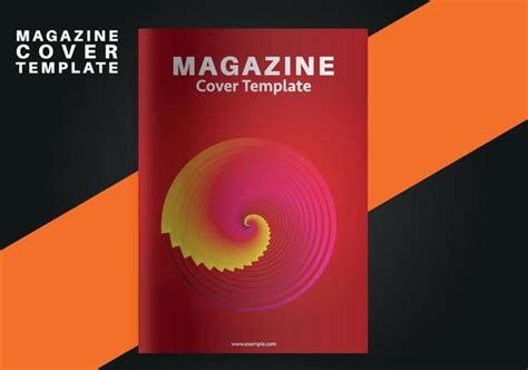 Magazine Cover Template Publication Vector Art Icons And Graphics For