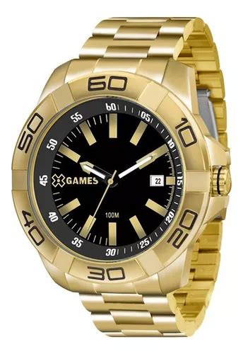 Reloj De Pulsera X Games Xteel Xmgs P Kx De Cuerpo Color Dorado