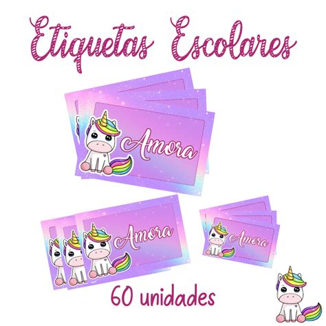 Kit Etiqueta Escolar Adesivo Personalizados Shopee Brasil