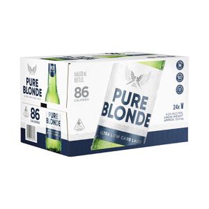 Buy Pure Blonde Ultra Low Carb Lager Bottle 330mL 24 Pack Coles