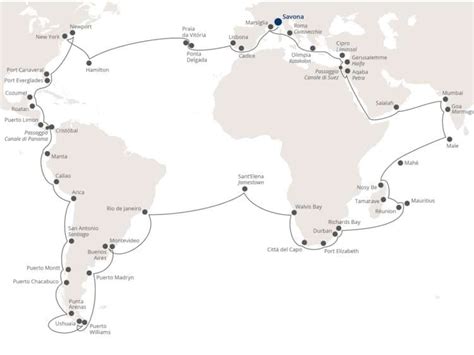 Crociera Giro Del Mondo Costi Prezzi E Itinerari Costa Crociere