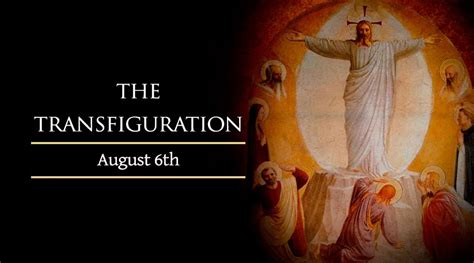 Catholic Bible Study Feast Of The Transfiguration Of The Lord 6 AUG